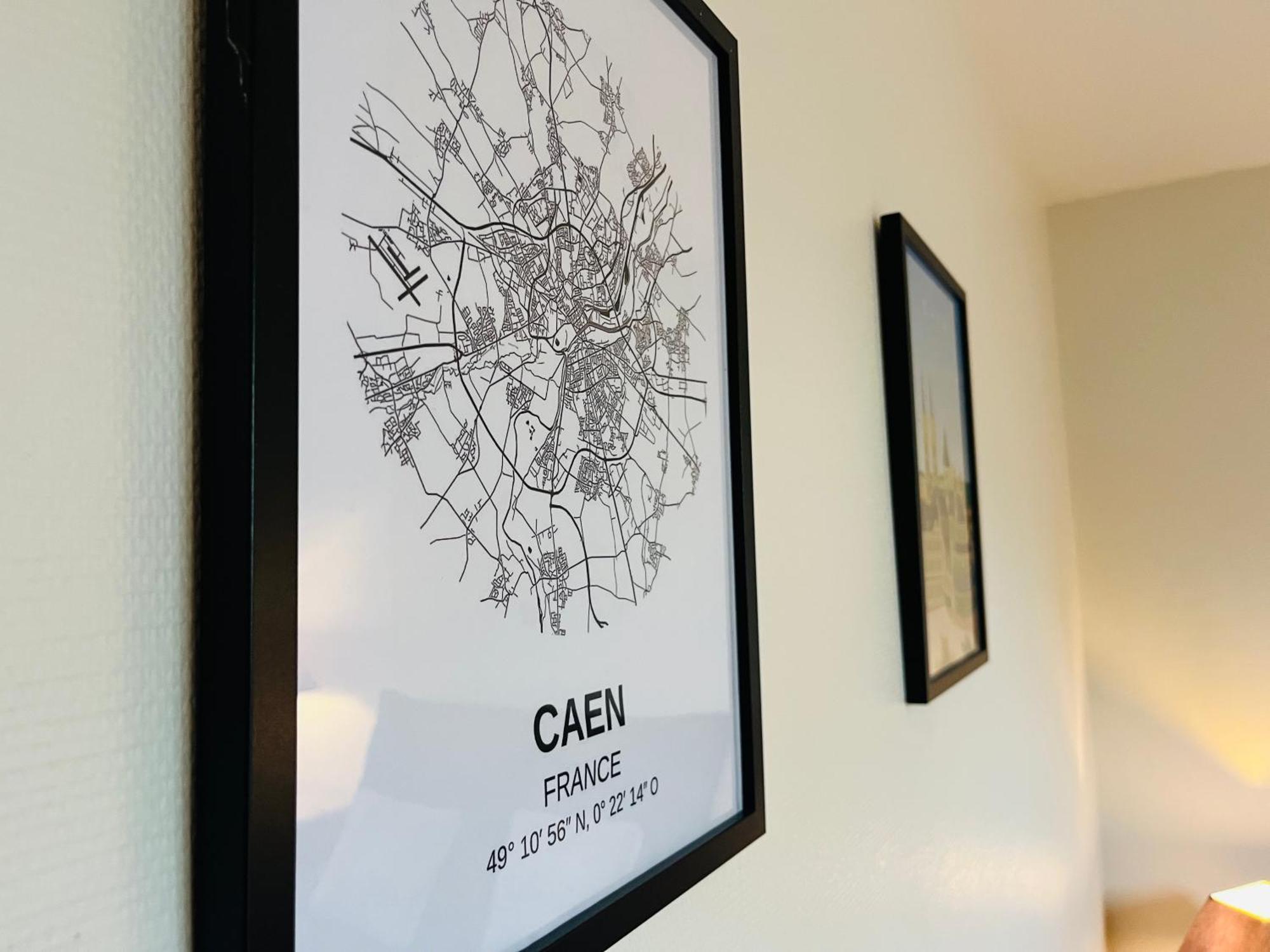 Le 6 Appartement Centre-Ville Caen - Port Екстериор снимка